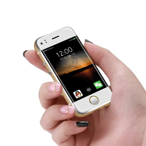 The Worlds Smallest Smartphone Sudroid Soyes 6s Android