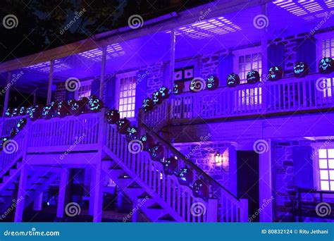 The Great Jack O`lantern Blaze In Croton On Hudson In New York Stock