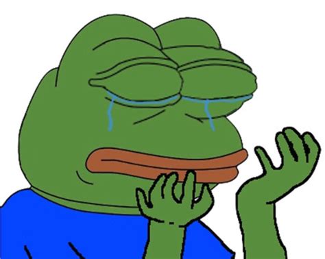 Reminder That Pepehands Is Just A Normal Pepe With Its Eyes Colored