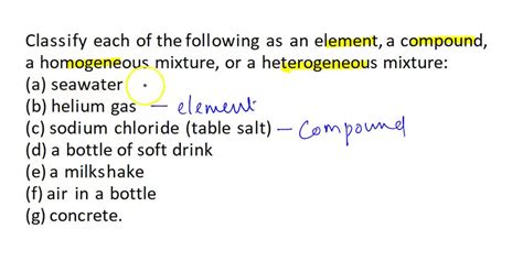 Is Table Salt A Compound Or Mixture Elcho Table