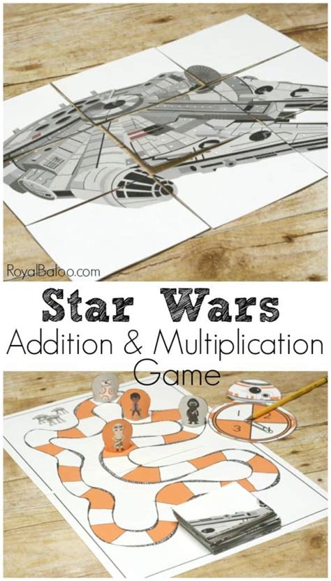 Free Star Wars Addition And Multiplication Facts Game