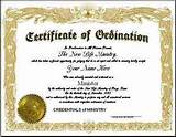 Texas Ordained Minister License Free Pictures