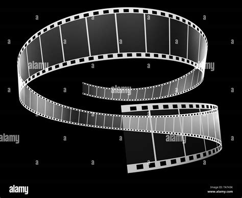 3d Film Strip Stock Photo Alamy