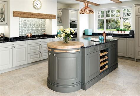 Matte Stone And Gun Metal Grey Country Style Kitchen Og Kitchens