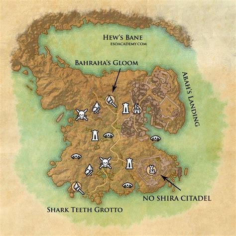 Fantasy Map Shark Teeth Map