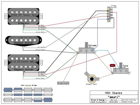 Guitar wiring diagrams for tons of different setups. Wiring Diagram 3 Way Switch | Ibanez, Ibanez guitars, Ibanez electric guitar