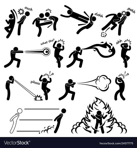Kungfu Fighter Super Human Special Power Mutant Vector Image On