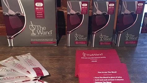 New Gadget The Wand Claims To Remove The Elements In Wine That Cause