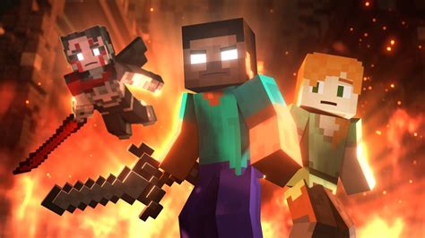 Herobrine Returns Alex And Steve Adventures Minecraft Animation Movie Minecraft Videos