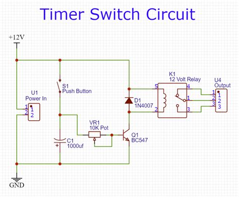 12 Volt Relay Circuit Diagram Wiring Core