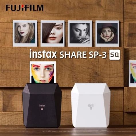 Fujifilm Instax Share Sp 3 Mobile Printer Instant Film Photo Square