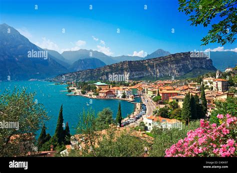 Lake Garda Italy Torbole Trentino Stock Photo Alamy