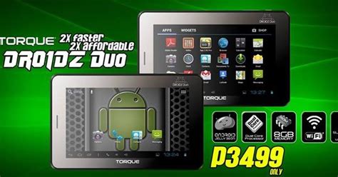 Torque Droidz Duo Specs Price And Availability In The Philippines
