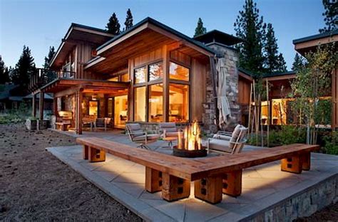 Browse through an assortment of rustic lighting to give your cabin that cozy and tranquil touch. 55 Best Log Cabin Homes Modern - Ideaboz