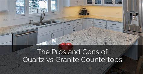 The sink is the most important kitchen fixture. Pros and Cons of Quartz vs Granite Countertops: The ...