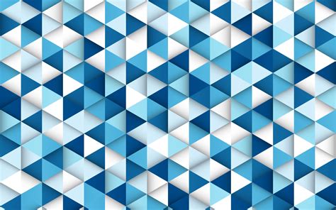 1920x1200 Resolution Triangle 8k Blue Pattern 1200p Wallpaper