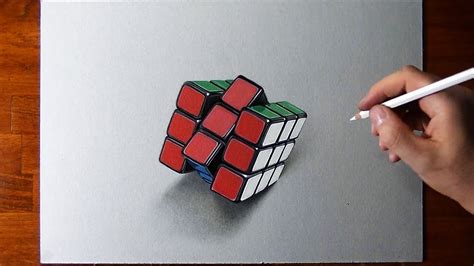 How To Draw A Rubiks Cube Step By Step