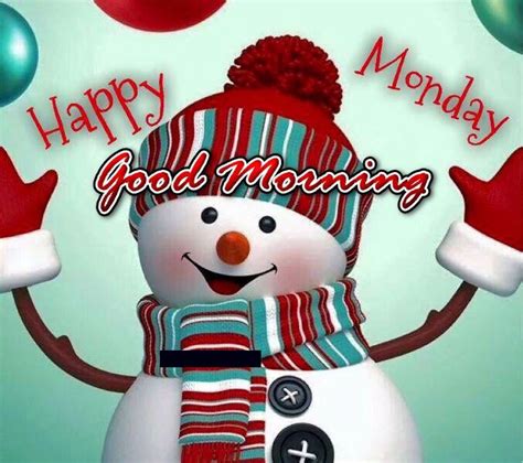 Winter Happy Monday Good Morning Quote Pictures Photos