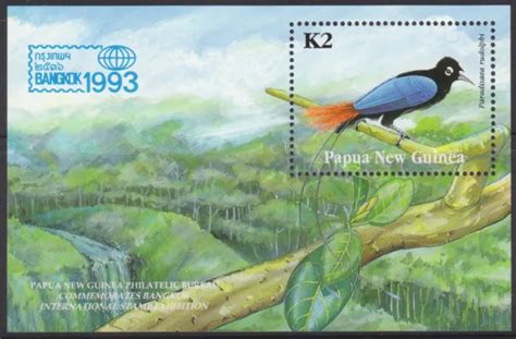 Papua New Guinea 1993 Bangkok K2 Bird Of Paradise Sheet Mnh 7 90 Picclick