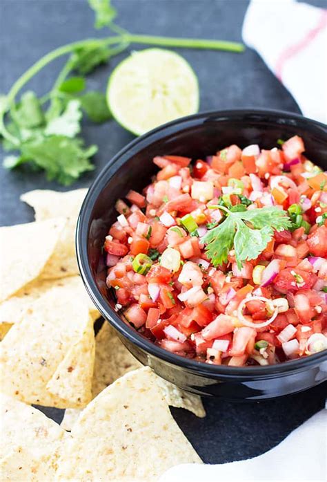 Easy Homemade Salsa The Blond Cook