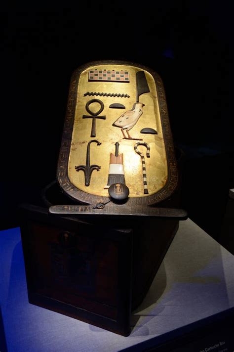 tutankhamun exhibition in paris editorial photography image of statue egyptian 145697427
