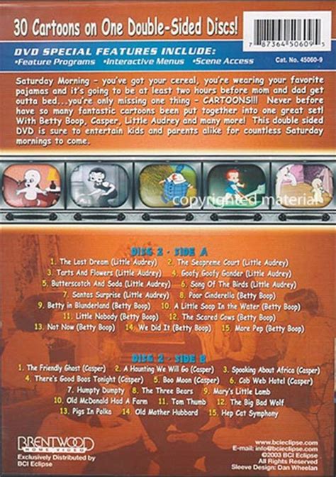 Classic Cartoons Volume 2 Dvd 2003 Dvd Empire