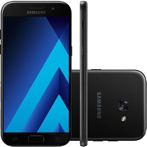Celular Samsung Galaxy A5 2017 Oc64bit64gb4g16mpsm A520fds Preto