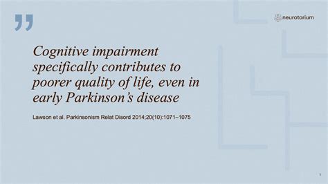 Parkinsons Disease Non Motor Symptom Complex And Comorbidities