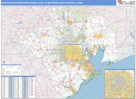 The Woodlands Zip Code Map Map Vectorcampus Map Images And Photos Finder