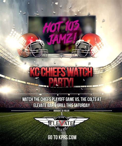 Kc Football Watch Party Hot 103 Jamz