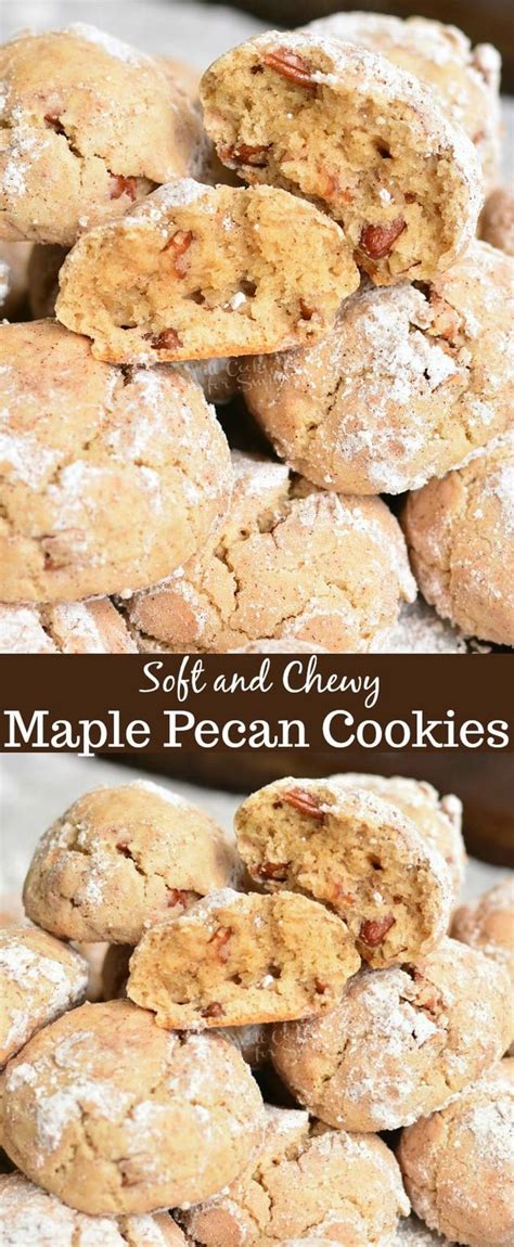 Soft Maple Pecan Cream Cheese Cookies Will Cook For Smiles Bloglovin