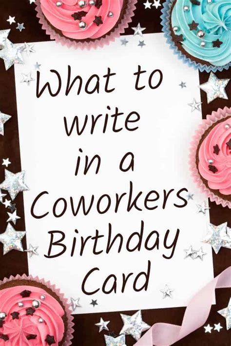 Funny Birthday Card Messages For Coworker Printable Templates Free