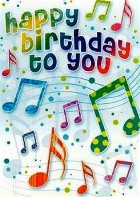 The variety of ideas for congratulations in this format everybody wants to be in the center of attention on this day. musical happy birthday clipart 10 free Cliparts | Download ...