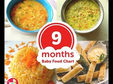 Eggnut download the new 8 month old food diary chart solidsmonths10 12. 9 Months Baby Food Chart - YouTube