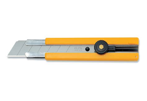 Olfa Utility Knife Ratchet Lock Yellow H 1 Extra Heavy Duty