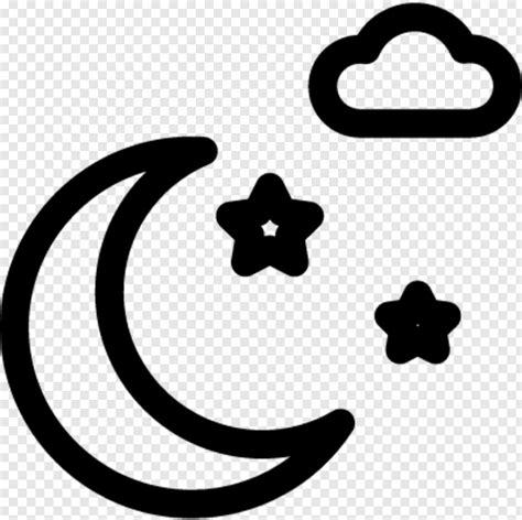 Half Moon Star Wars Logo Cloud Vector Moon Emoji Black Star Star Citizen Free