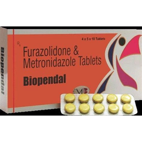 Furazolidone And Metronidazole Tablets Packaging Type Blister Rs 10