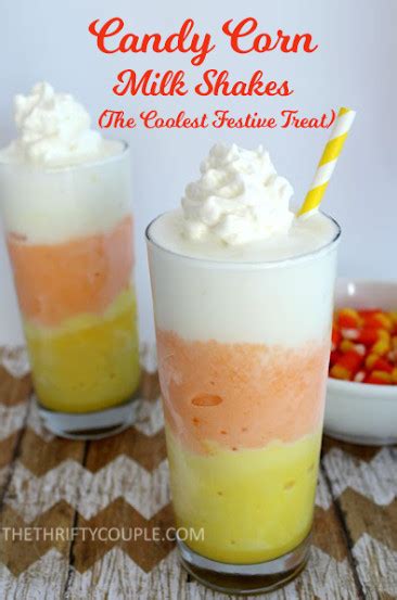 How To Make Candy Corn Milk Shakes The Coolest Festive Treat