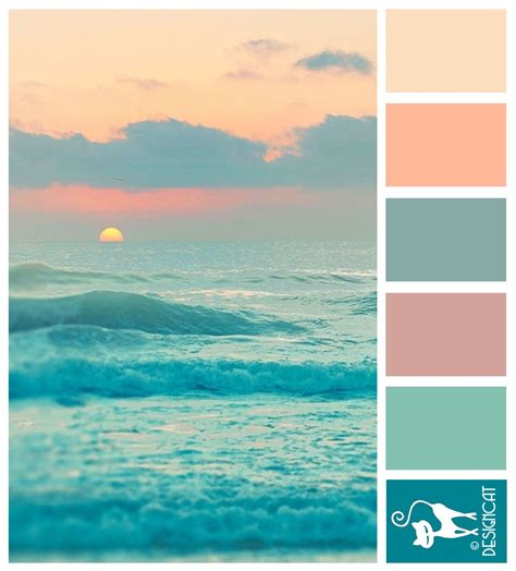 Pin By Designcat Colour On Designcat Colour Pallets Ocean Color