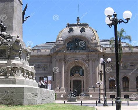 National Museum Of Fine Arts Santiago Editorial Stock Photo Image Of