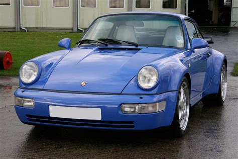 1991 Porsche 964 36 Turbo Maritime Blue Miracle Detail