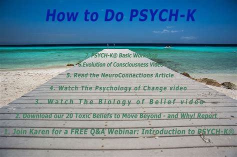 How To Do Psych K Subconscious Change Psych Positive Psychology