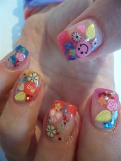 Awesome Nail Designs For Kids With Acrylic For Summer Idea
