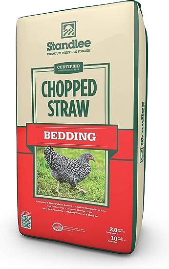 Standlee Hay Company Wheat Or Barley Chopped Straw For Animal Bedding