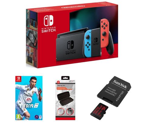 Dec 21, 2020 · nintendo recently released update 10.0.0 for the nintendo switch, which allows players to transfer data between internal storage and micro sd card easily. Buy NINTENDO Switch Neon Red with FIFA 19, microSD Memory Card & Switch Starter Kit | Free ...