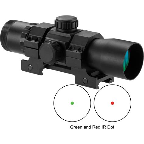 Barska Dual Illuminated Red Dot Scope Ac12144 Bandh Photo Video