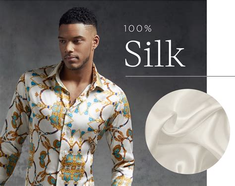 silk clothes for men