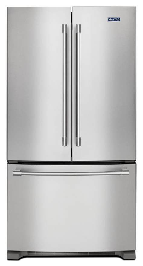 Este manual está na categoria frigoríficos e foi avaliado por 1 pessoas você tem alguma dúvida sobre o maytag mff2258fez ou precisa de ajuda? Maytag 22 Cu. Ft. Stainless French Door Refrigerator - MFF2258FEZ