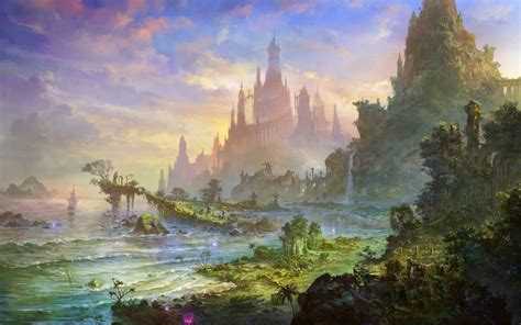 We have 63+ background pictures for you! fantasy Art, Castle Wallpapers HD / Desktop and Mobile ...