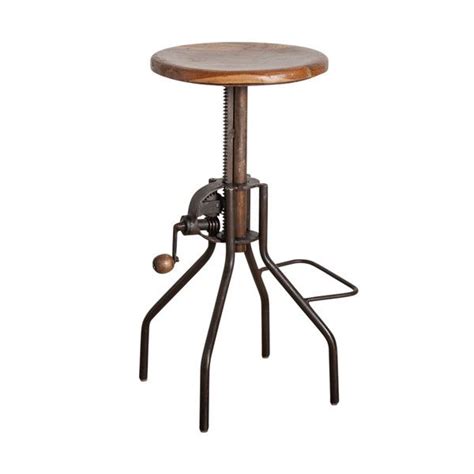 Denehoe Adjustable Height Bar Stool | Adjustable bar stools, Adjustable stool, Bar stools
